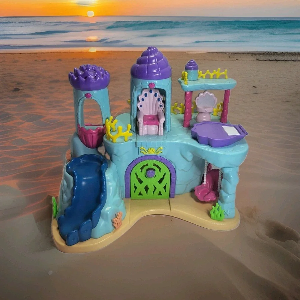 Lakeshore Learning Under the Sea Mermaid Palace Learning Toy Playset ONLY